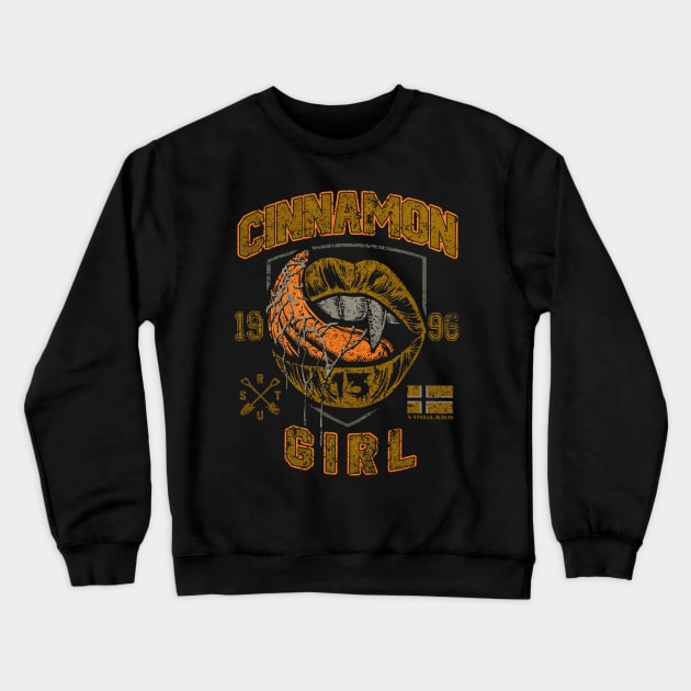 CINNAMON GIRL Crewneck Sweatshirt by joeyjamesartworx